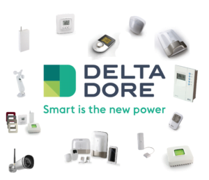 Φωτογραφία των προϊόντων της Delta Dore έξυπνο σπίτι